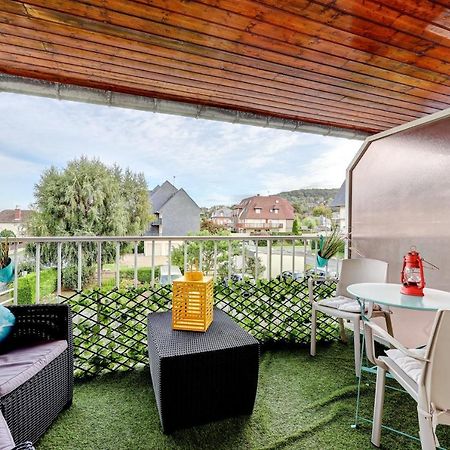 Magnifique Appart Avec Terrasse Equipee Et Wifi Gratuit Lägenhet Houlgate Exteriör bild